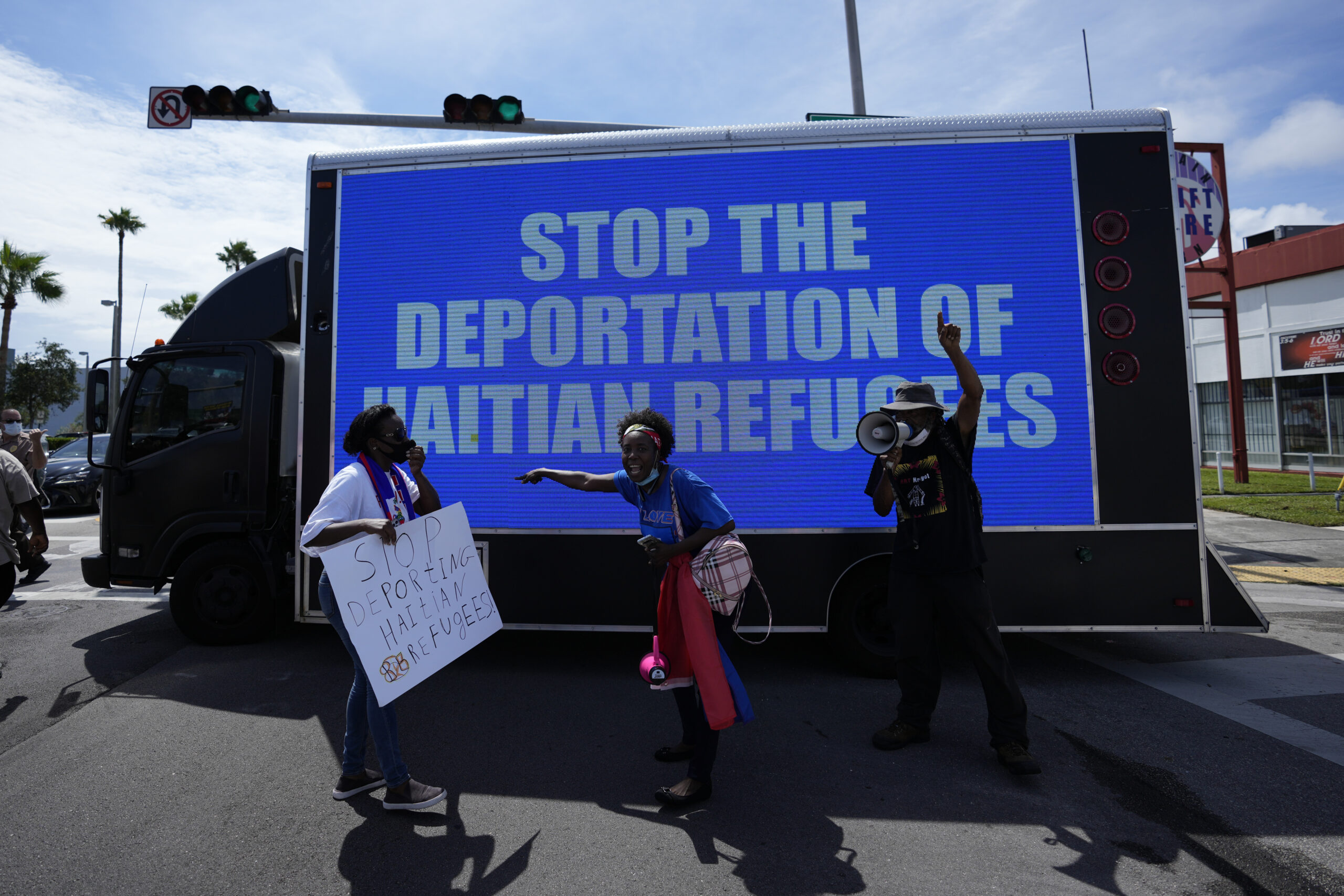 Haitian Deportations Protest Miami