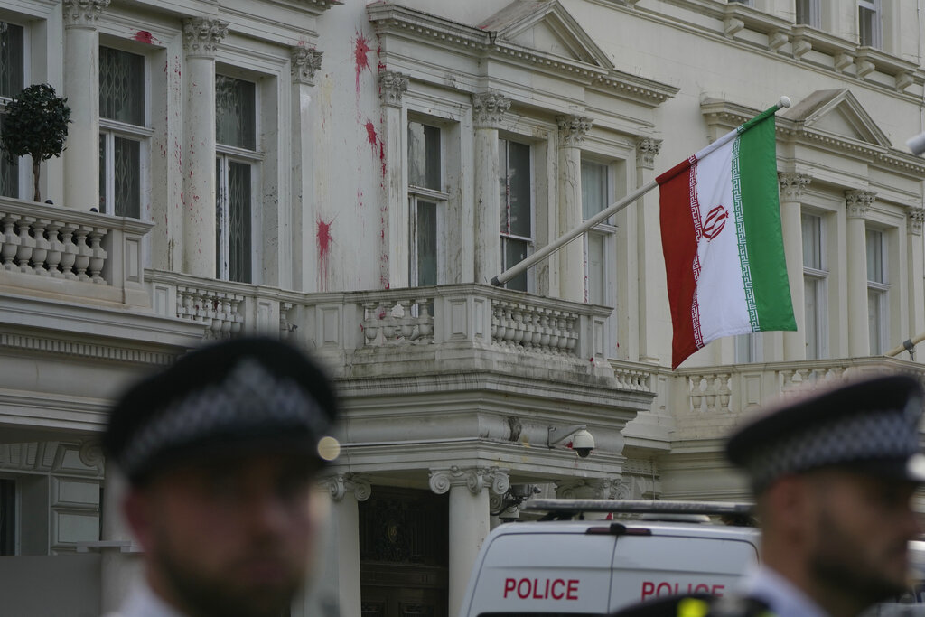 Britain Iran Protest