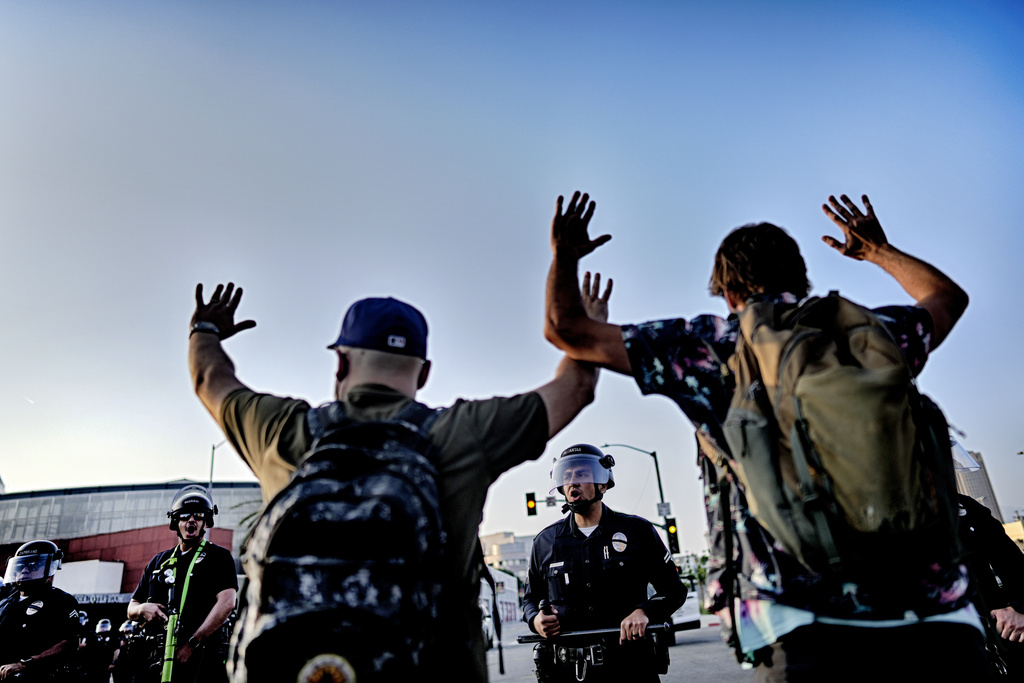 APTOPIX Immigration Raids Los Angeles