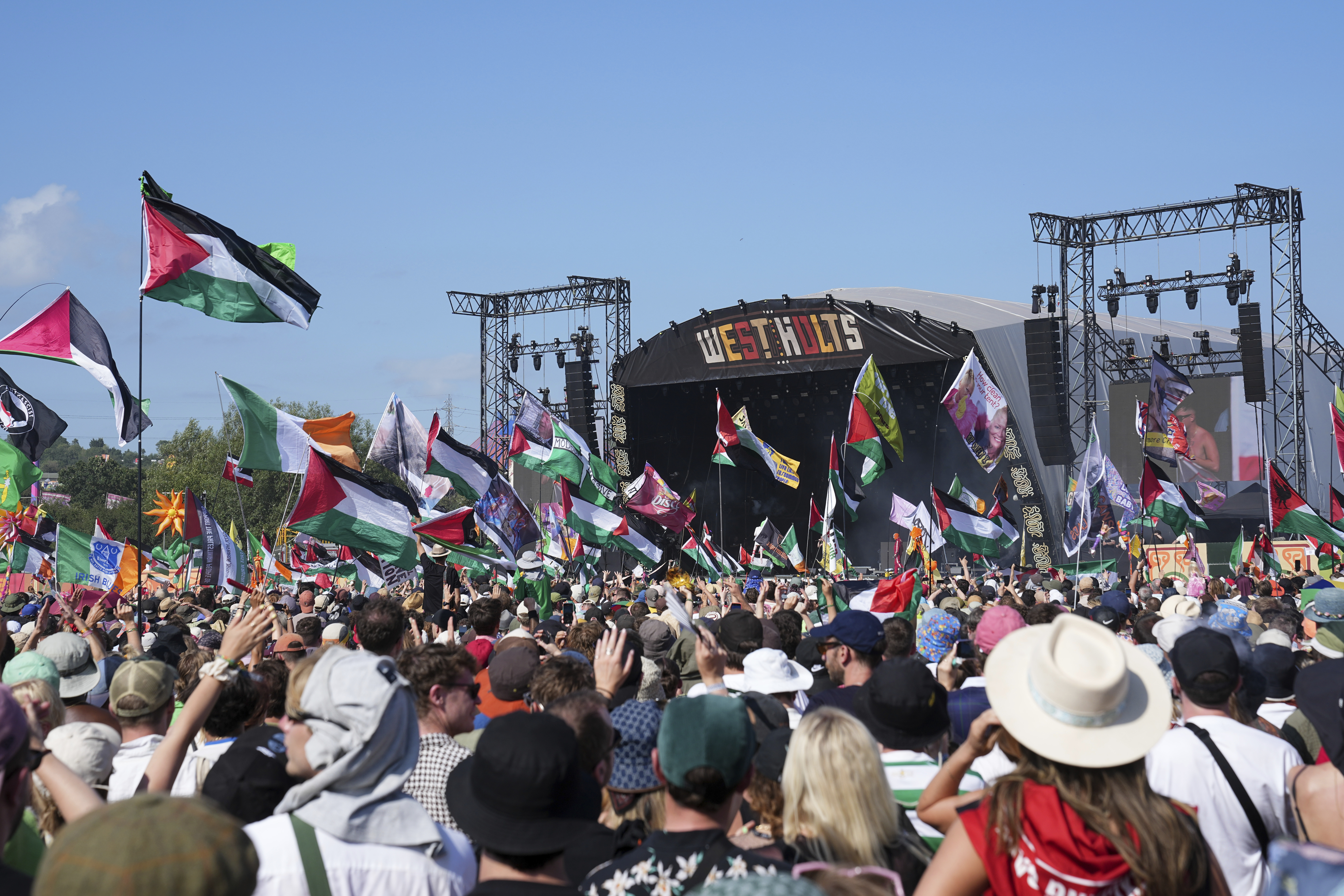 Britain Glastonbury Music Festival Day 4