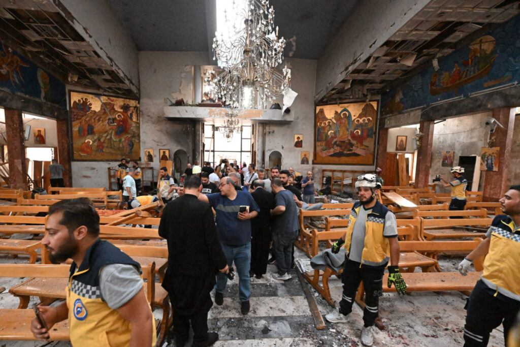 Συρία: Συλλήψεις για την πολύνεκρη επίθεση στον Προφήτη Ηλία Δαμασκού, ανακοίνωσαν οι αρχές