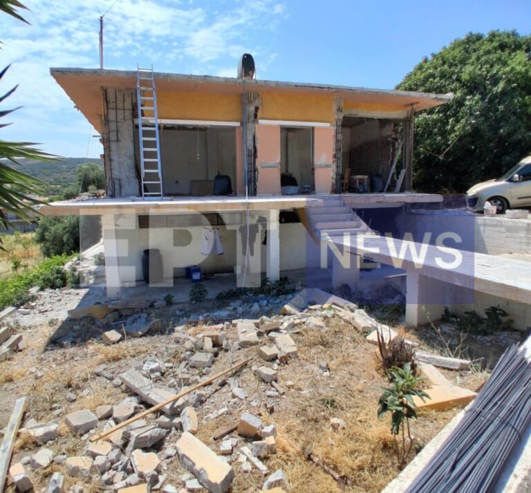 Ένας νεκρός και ένας σοβαρά τραυματίας την ώρα του μεροκάματου σε οικοδομή στα Χανιά