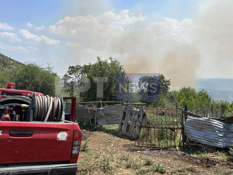 Πυρκαγιά σε χορτολιβαδική έκταση στο Βογατσικό Καστοριάς – Απειλούνται δύο στάβλοι