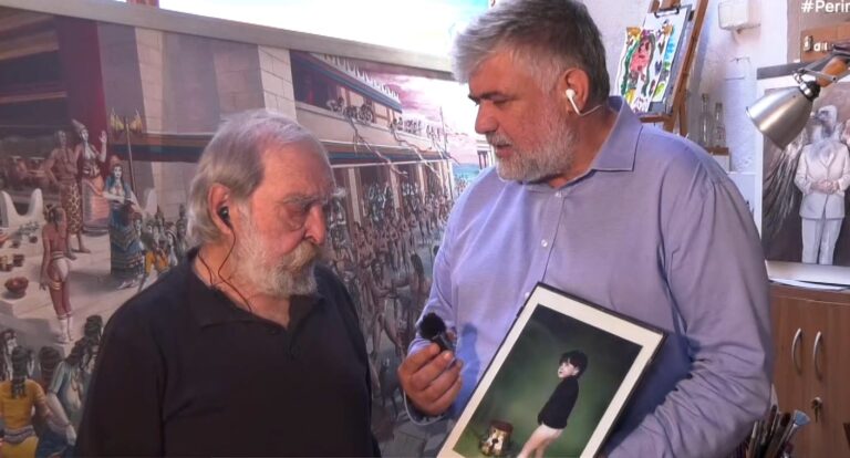 Ρουσσέτος Παναγιωτάκης: ο γνωστός εικαστικός της Κρήτης