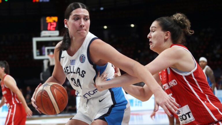 Eurobasket Γυναικών: Ελλάδα-Ελβετία 87-65 (τελικό)