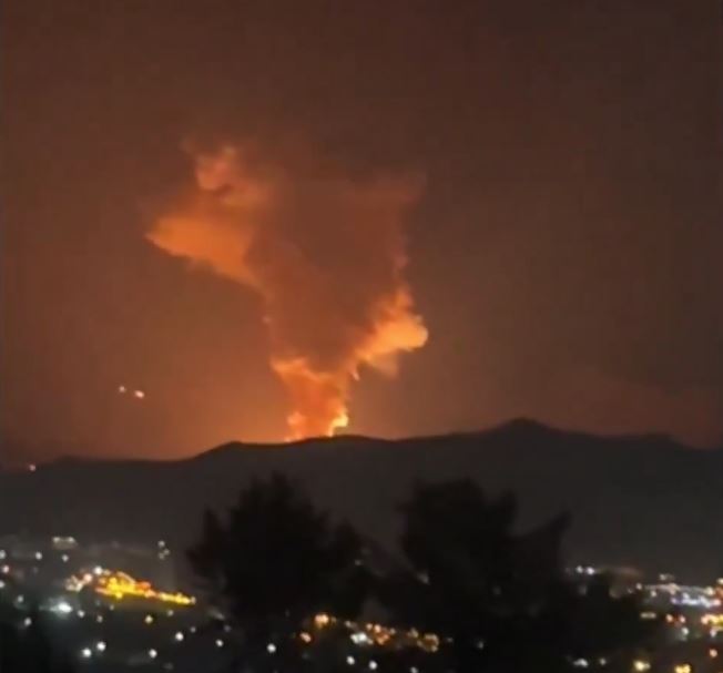 Ισραηλινή επίθεση στο εργοστάσιο πυραύλων Khojir κοντά στην Τεχεράνη