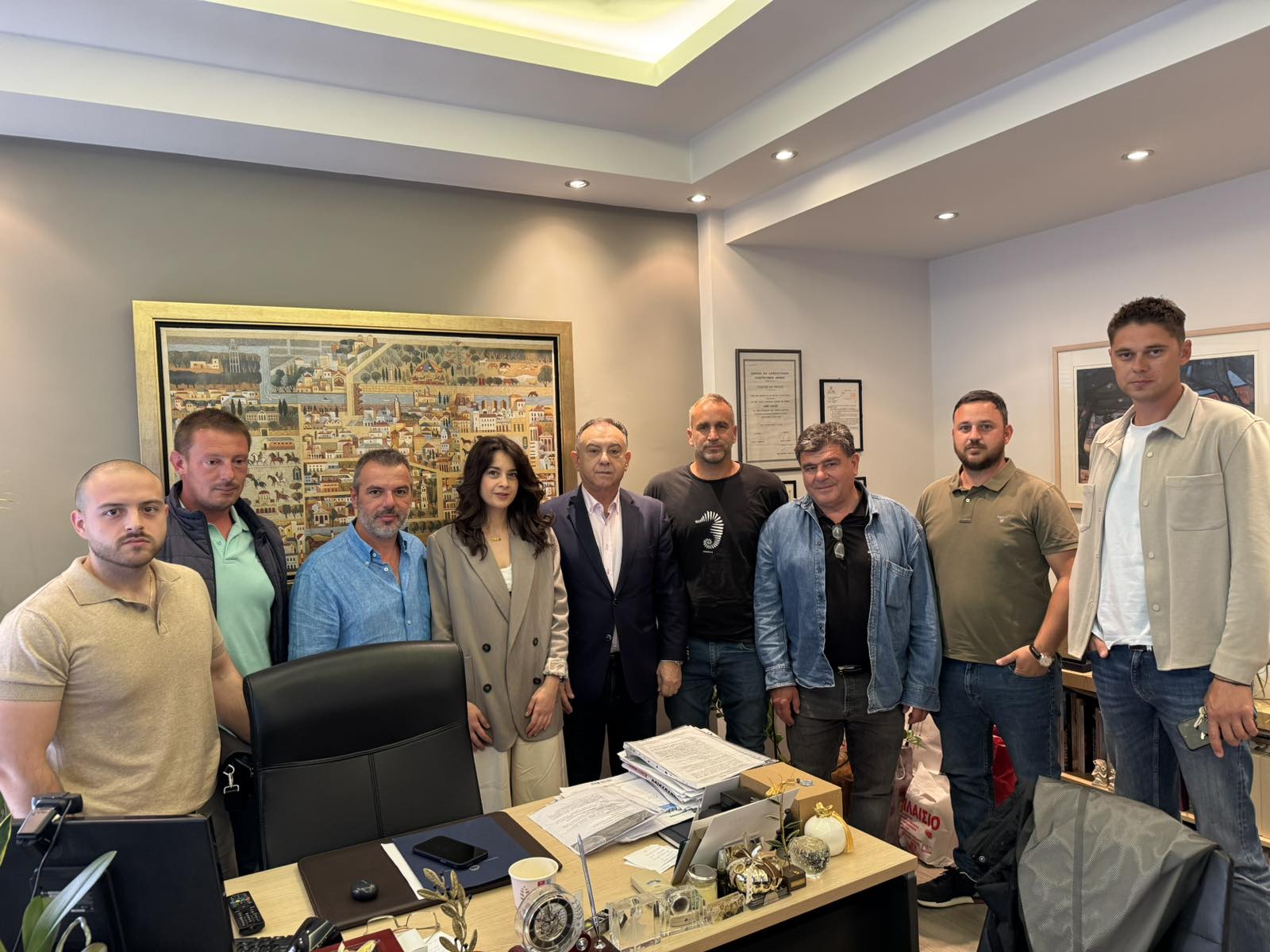 Λάρισα: Συναντήσεις Χρ. Κέλλα για την ενίσχυση των “μικρών” παραγωγών ενέργειας