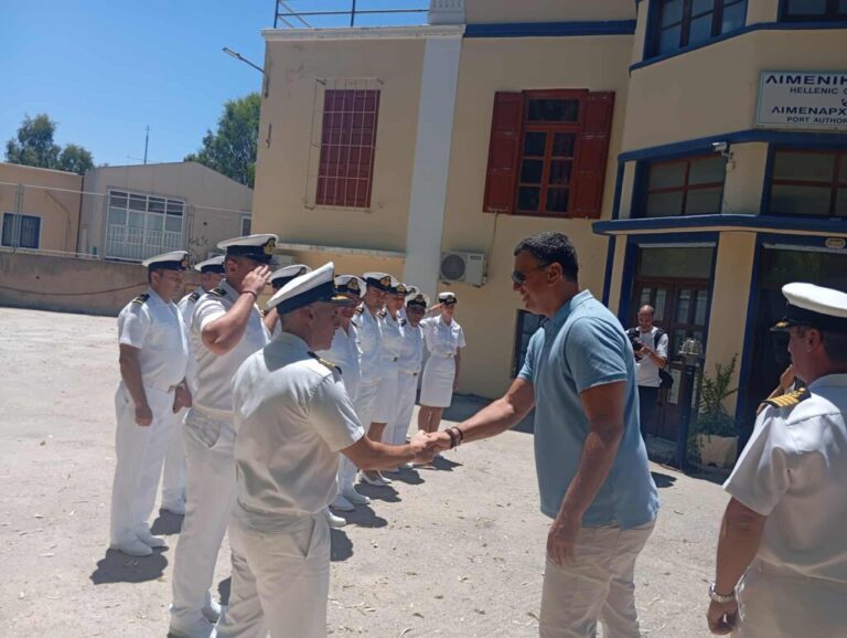Β. Κικίλιας από Λέρο: «Αναβαθμίζουμε τις λιμενικές υποδομές – Προχωράμε στην ανάπτυξη μονάδων αφαλάτωσης»