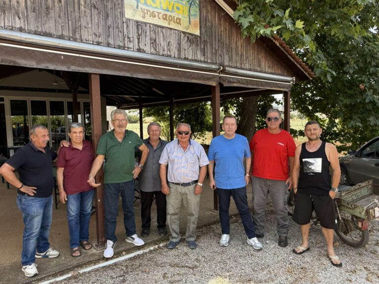 Β. Κόκκαλης στα Βρυσιά Φαρσάλων: Να μη γίνει εύφορη γη φωτοβολταϊκό πάρκο