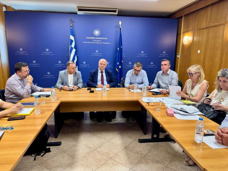 Συνάντηση Κουρέτα – Τσιάρα: Θα καταβληθούν ενισχύσεις για ζωονόσους στους  Θεσσαλούς κτηνοτρόφους