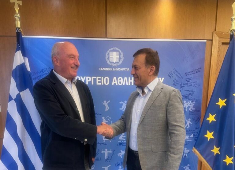 Συνάντηση του Κυριάκου Γιαννόπουλου με τον Γιάννη Βρούτση- Λύση για τα κολυμβητήρια της Θεσσαλονίκης