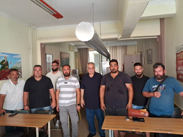 Συνάντηση του Γ. Λαμπρούλη με αγρότες του Δήμου Κιλελέρ