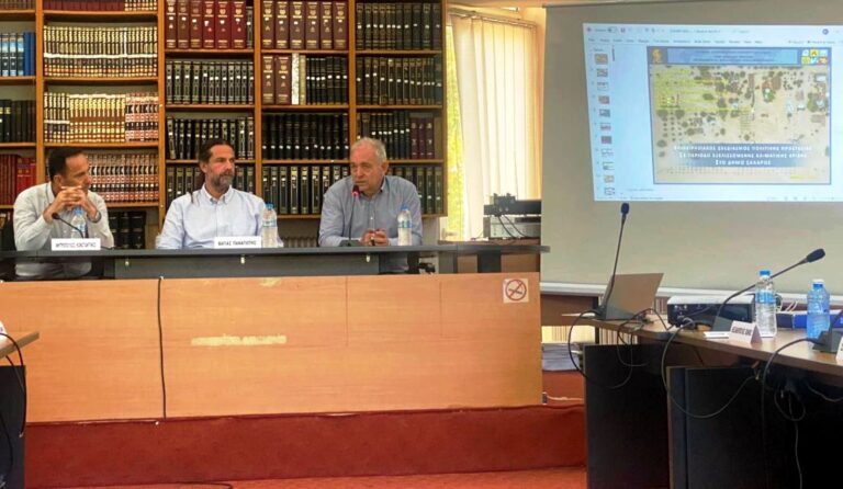 Οργανωμένο πλαίσιο διαχείρισης φυσικών καταστροφών στη Ζαχάρω