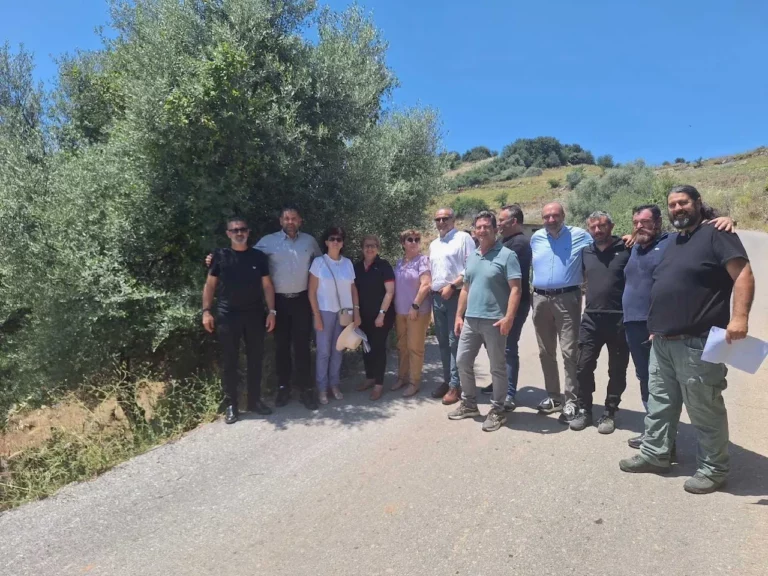 Ρέθυμνο: Ο προγραμματισμός κρίσιμων έργων οδικού δικτύου του Δήμου Μυλοποτάμου –  Αυτοψία Αντιπεριφερειάρχη