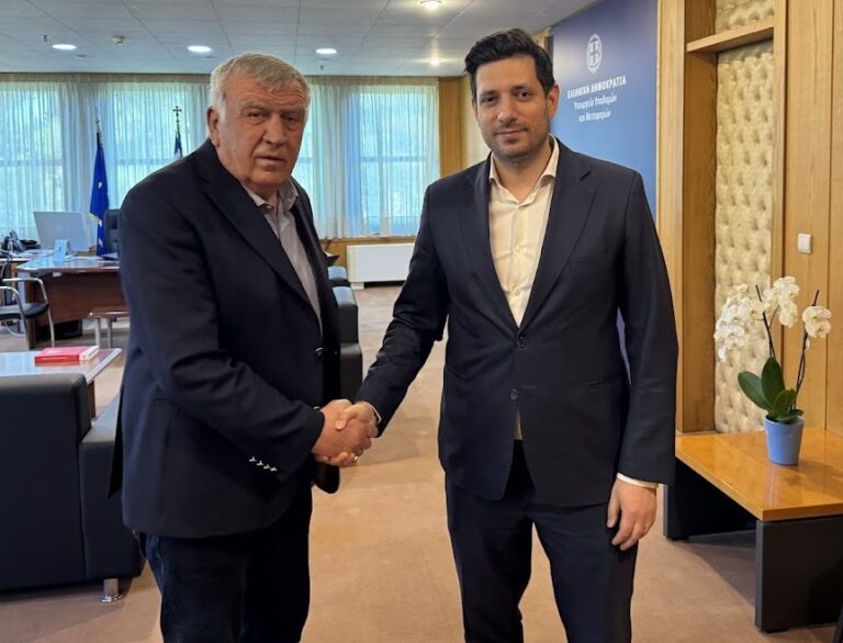 Τα έργα που εκτελούνται στον δήμο Κιλελέρ στο επίκεντρο συνάντησης του δημάρχου με τον Κ. Κυρανάκη