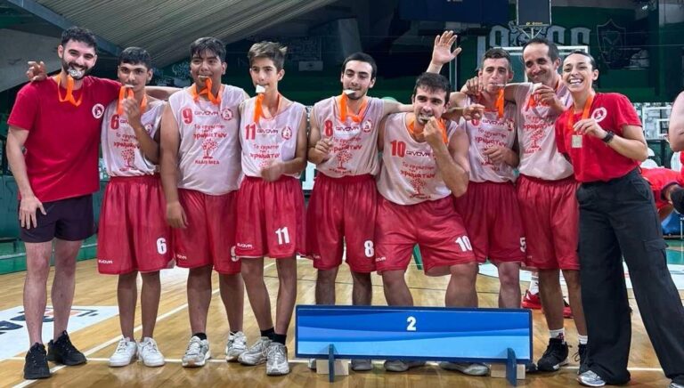 Σέρρες: Τη 2η θέση ο Πανσερραϊκός ΑμεΑ στο πρωτάθλημα μπάσκετ αθλητών με νοητική αναπηρία