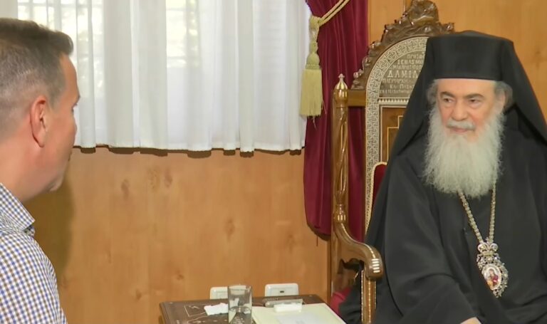 Ο Πατριάρχης Ιεροσολύμων Θεόφιλος Γ΄ στο ΕΡΤΝews – Τι είπε για την τρομοκρατική επίθεση στον ελληνορθόδοξο ναό στη Δαμασκό