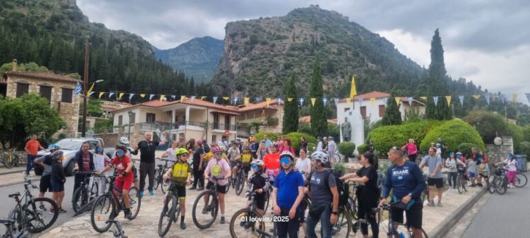 Βρήκε απήχηση η 3η ποδηλατάδα της Σπάρτης