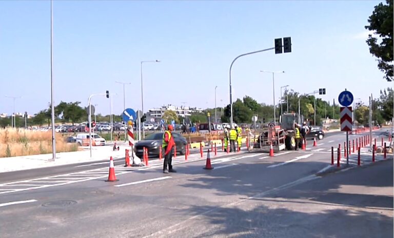 Άμεσα δίνεται σε πλήρη κυκλοφορία η Μιχαήλ Ψελλού – «Ανακουφίζεται» το κυκλοφοριακό ανατολικά της Θεσσαλονίκης