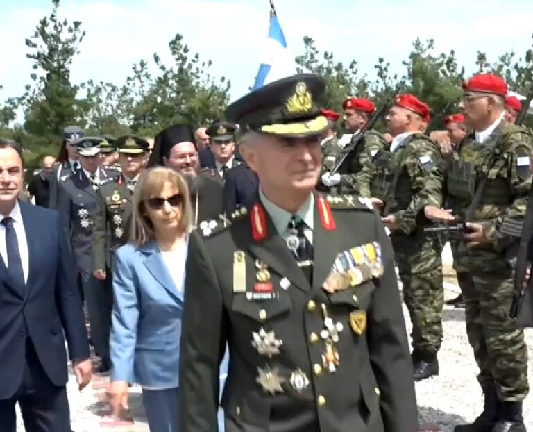 Παρουσία του αρχηγού ΓΕΣ στην 112η επέτειο της μάχης του Κιλκίς