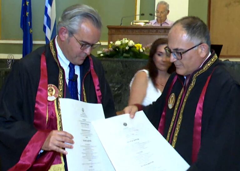 Θεσσαλονίκη: Επίτιμος Διδάκτορας του Τμήματος Ιατρικής της Σχολής Επιστημών Υγείας του ΑΠΘ ο Victor Montori