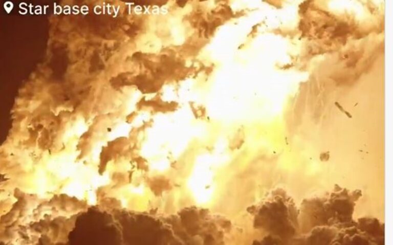 Τέξας: Πλήγμα για τον Μασκ και την SpaceX η νέα έκρηξη πυραύλου Starship – Καταγράφηκε σε βίντεο