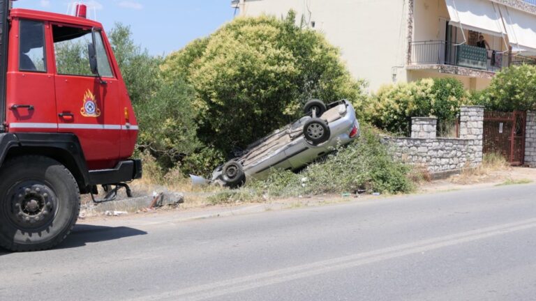 Μεσσήνη: Σοβαρό τροχαίο στην 7η Επαρχιακή Οδό – Τραυματίστηκε 20χρονος οδηγός (βίντεο)
