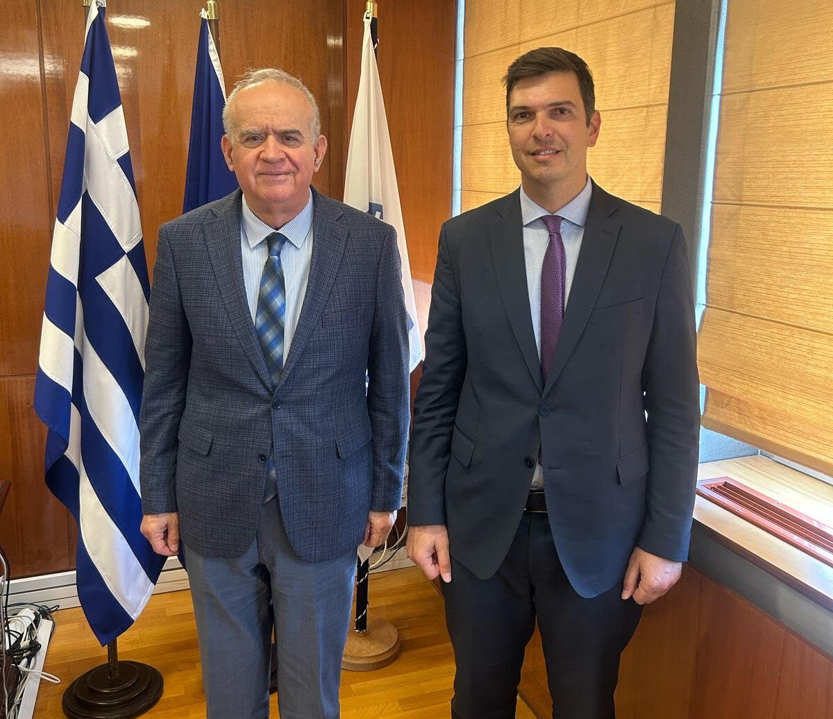 Συνάντηση Αλ. Μαρκογιαννάκη με τον Υφ. Προστασίας του Πολίτη