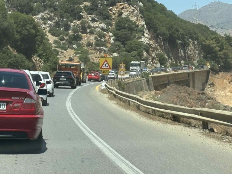 ΒΟΑΚ: Κυκλοφοριακό “έμφραγμα” στα έργα του τμήματος Νεάπολη – Άγιος Νικόλαος