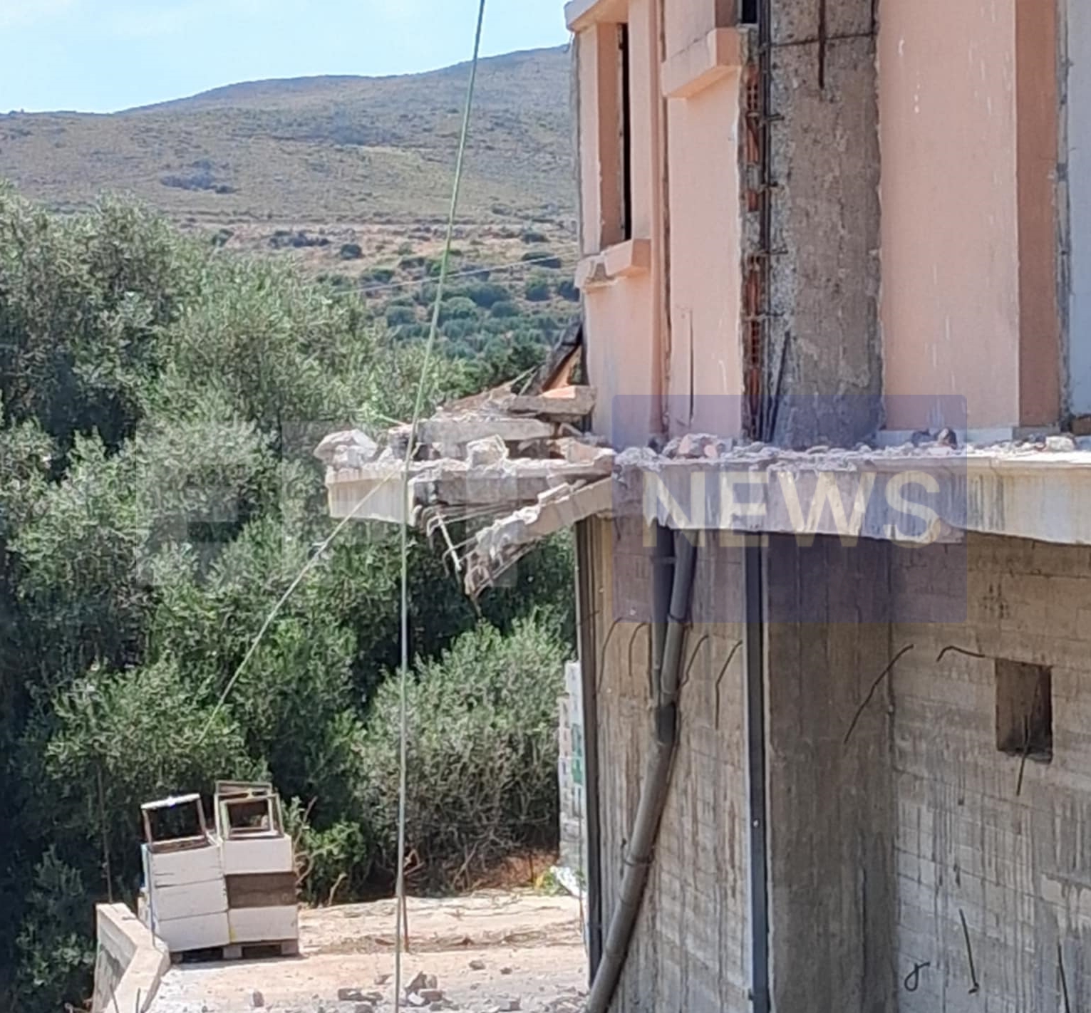 Χανιά: Στον Εισαγγελέα ο εργολάβος και ο ιδιοκτήτης της οικοδομής για το εργατικό δυστύχημα στο Κολυμπάρι