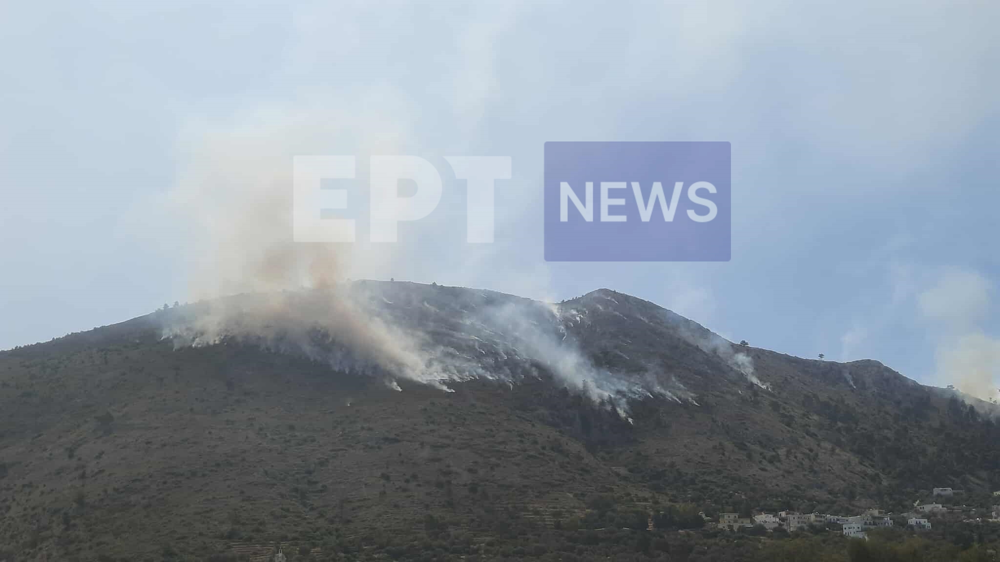 Χίος: Συνελήφθη γυναίκα υπήκοος Γεωργίας για την φωτιά στα Λεπτόποδα