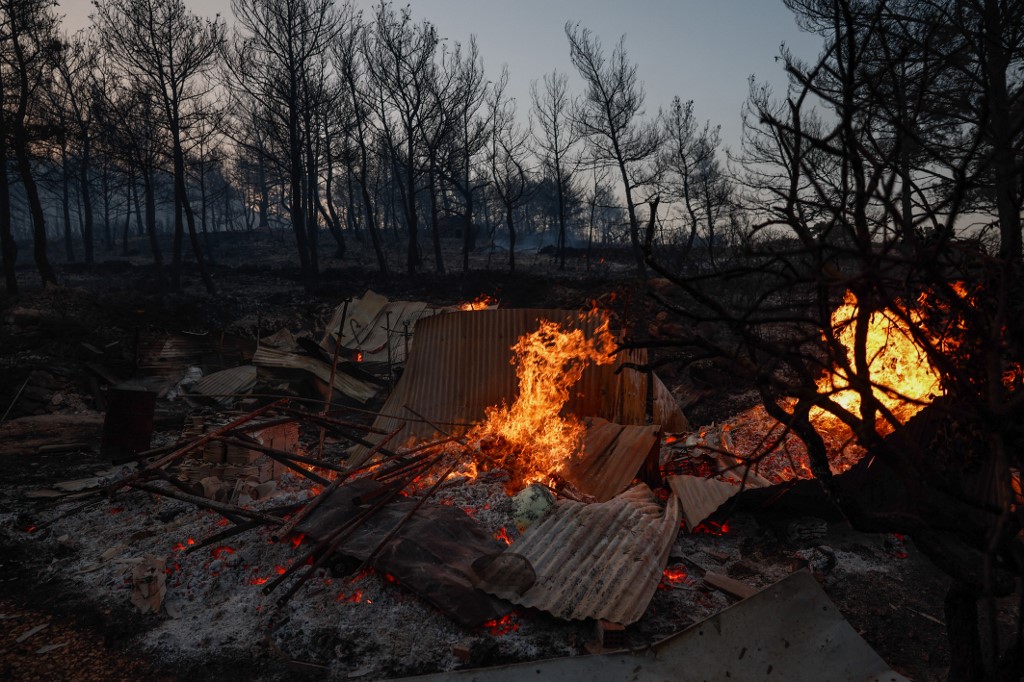 GREECE-FIRE-CLIMATE