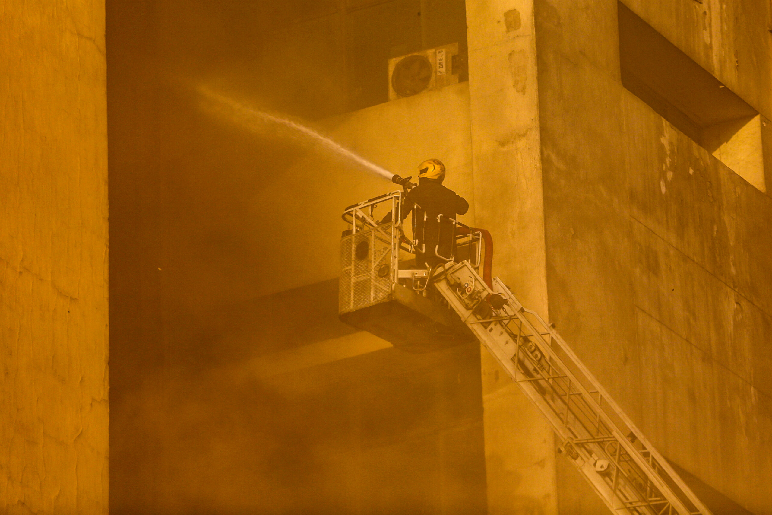 EGYPT-FIRE-TELECOMMUNICATION