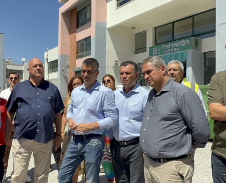 Κριτική ΠΑΣΟΚ στην επίσκεψη Χ. Δήμα στον Βόλο: «Ρεσιτάλ ασέβειας στους πολίτες»
