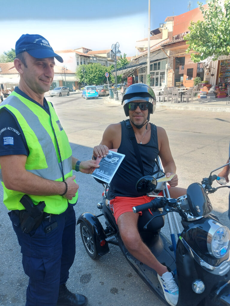 Αν. Μακεδονία – Θράκη: 91 παραβάσεις σε μία εβδομάδα για μη χρήση κράνους από χρήστες δικύκλων και πατινιών