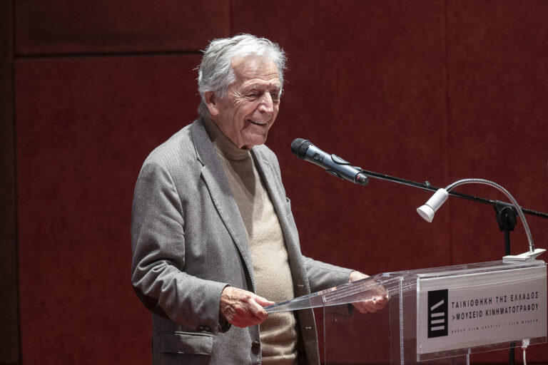 Ο Κώστας Γαβράς επίτιμος πρόεδρος της Ταινιοθήκης της Ελλάδος