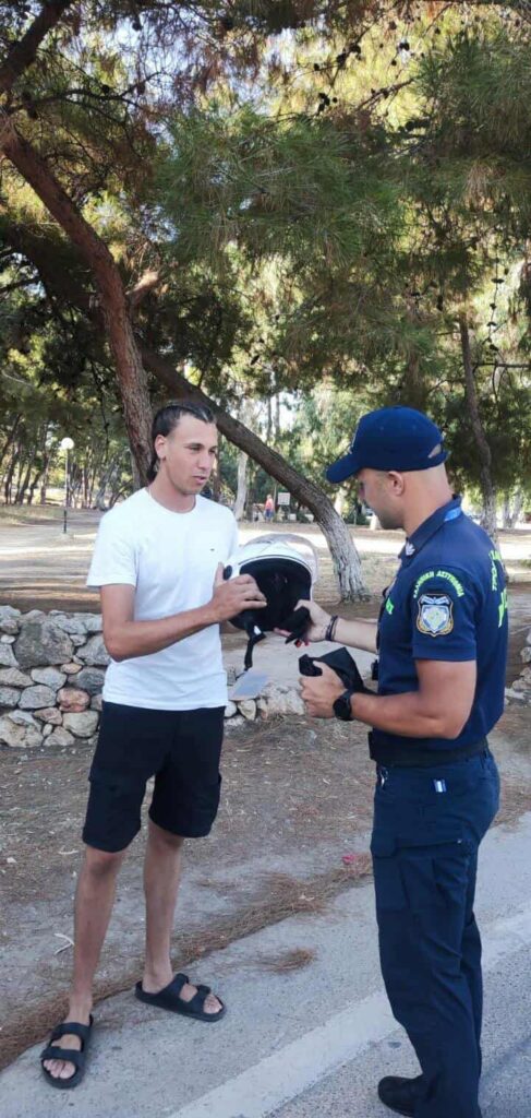 Τροχαία Χανίων: Η χρήση κράνους σώζει ζωές