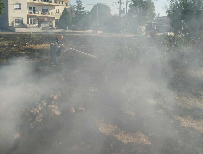 Φωτιά στον αστικό ιστό της Κοζάνης