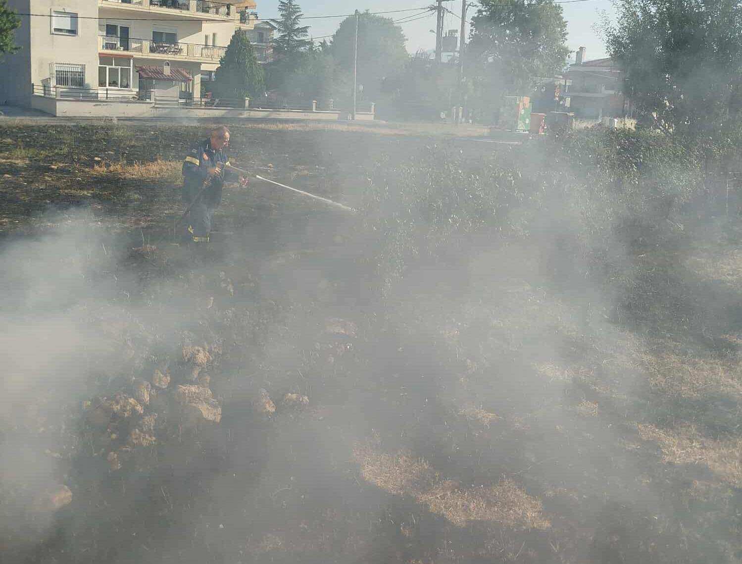 Φωτιά στον αστικό ιστό της Κοζάνης