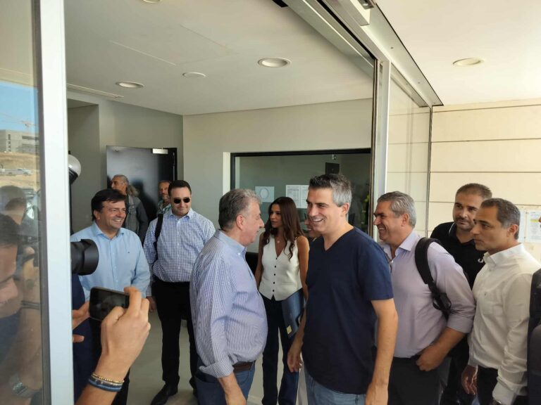 Χρ. Δήμας από το Καστέλι: Κλείνουν άμεσα τα ανοιχτά ζητήματα για το νέο αεροδρόμιο της Κρήτης – Στο 60% η αποπεράτωση του έργου