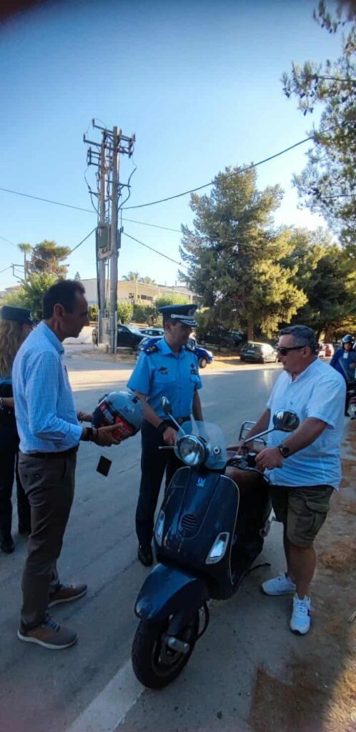 Τροχαία Χανίων: Η χρήση κράνους σώζει ζωές
