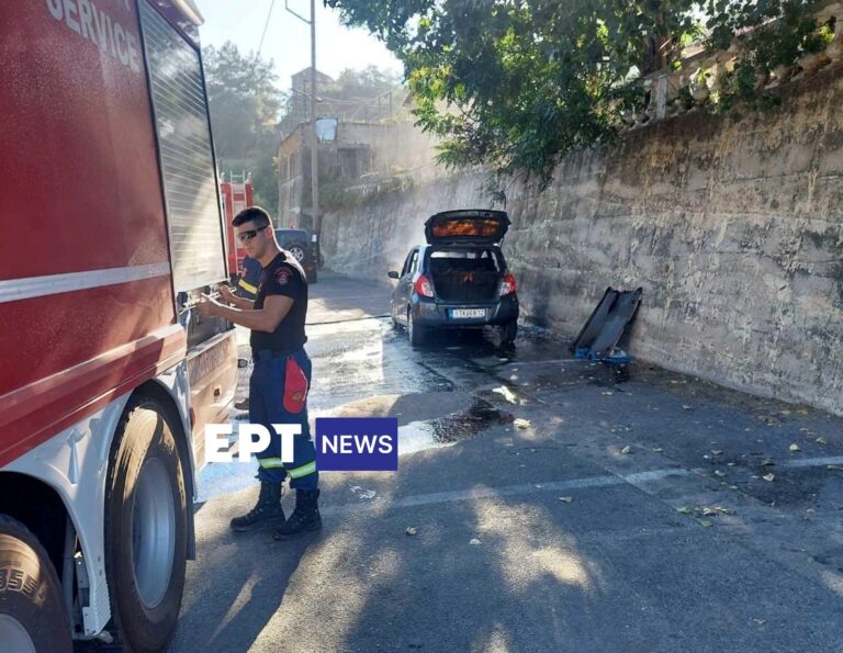 Κέρκυρα: Σημαντικές ζημιές υπέστη ΙΧ λόγω φωτιάς