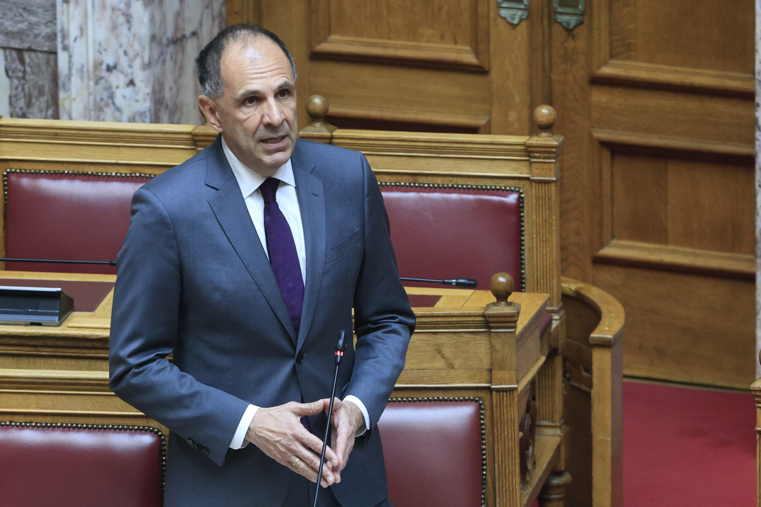 [378662] ΣΥΖΗΤΗΣΗ ΕΠIΚΑIΡΩΝ ΕΡΩΤΗΣΕΩΝ ΣΤΗΝ ΟΛΟΜΕΛΕΙΑ ΤΗΣ ΒΟΥΛΗΣ   (ΓΙΩΡΓΟΣ ΚΟΝΤΑΡΙΝΗΣ/EUROKINISSI)