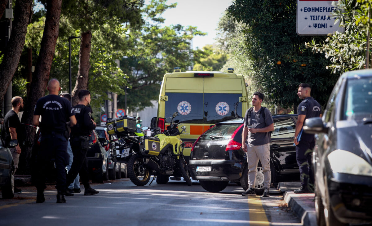 [378995] ΝΕΚΡΟΣ ΑΝΔΡΑΣ ΑΠΟ ΠΥΡΟΒΟΛΙΣΜΟΥΣ ΣΤΗΝ ΑΓΙΑ ΠΑΡΑΣΚΕΥΗ (ΣΩΤΗΡΗΣ ΔΗΜΗΤΡΟΠΟΥΛΟΣ/EUROKINISSI)