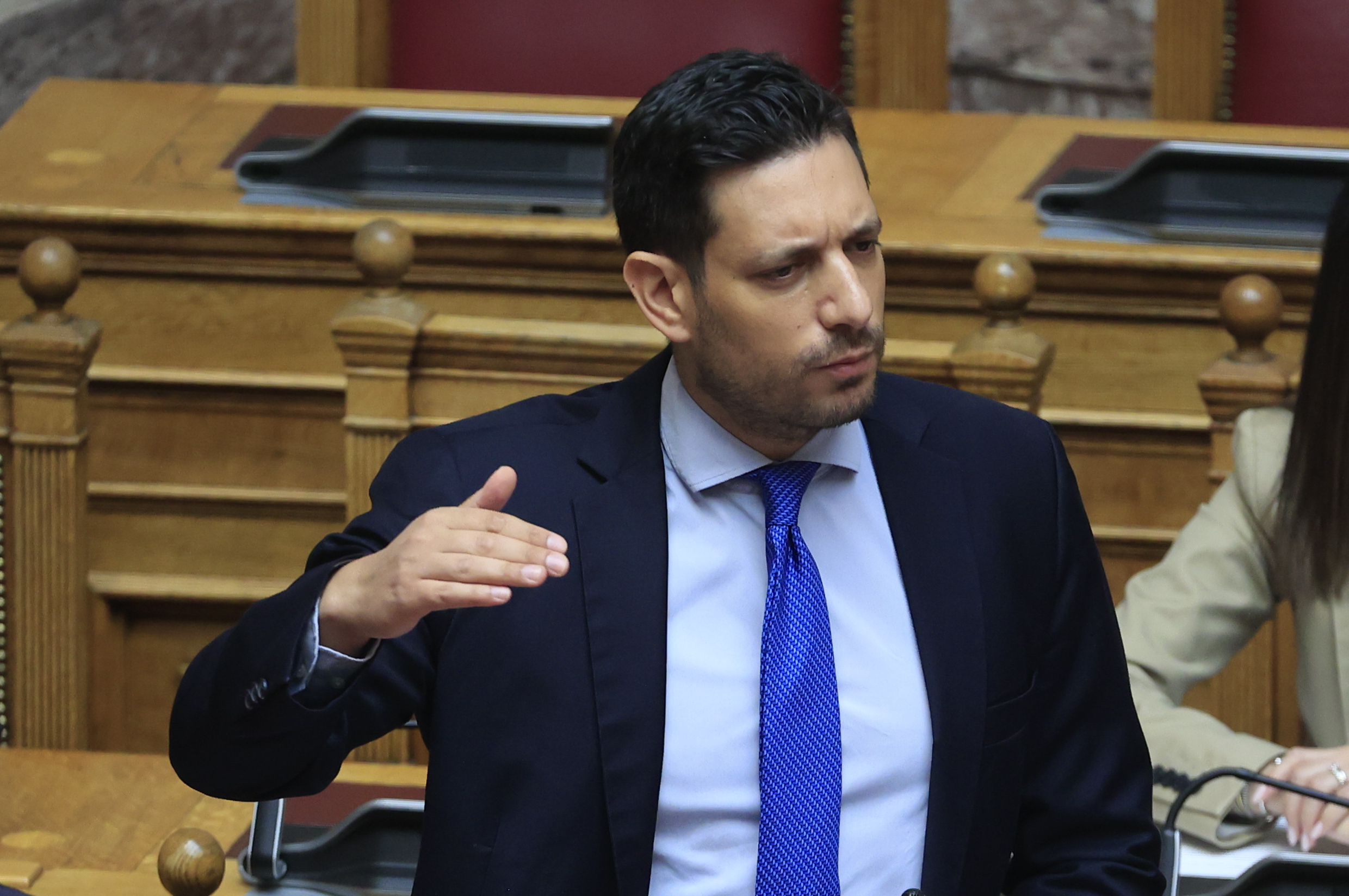 [379202] ΣΥΖΗΤΗΣΗ ΕΠIKAΙΡΩΝ ΕΡΩΤΗΣΕΩΝ ΣΤΗΝ ΟΛΟΜΕΛΕΙΑ ΤΗΣ ΒΟΥΛΗΣ       (ΓΙΩΡΓΟΣ ΚΟΝΤΑΡΙΝΗΣ/EUROKINISSI)