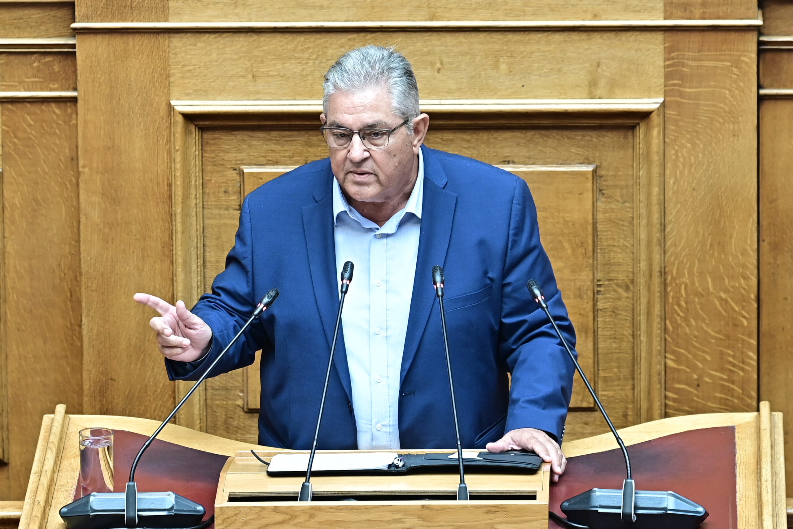 ΣΥΖΗΤΗΣΗ ΣΤΗΝ ΟΛΟΜΕΛΕΙΑ ΤΗΣ ΒΟΥΛΗΣ ΤΗΣ ΠΡΟΤΑΣΗΣ ΤΗΣ Ν.Δ. ΓΙΑ ΣΥΣΤΑΣΗ ΕΞΕΤΑΣΤΙΚΗΣ ΕΠΙΤΡΟΠΗΣ ΓΙΑ ΤΟΝ Ο.Π.Ε.Κ.Ε.Π.Ε. (ΜΙΧΑΛΗΣ ΚΑΡΑΓΙΑΝΝΗΣ/EUROKINISSI)