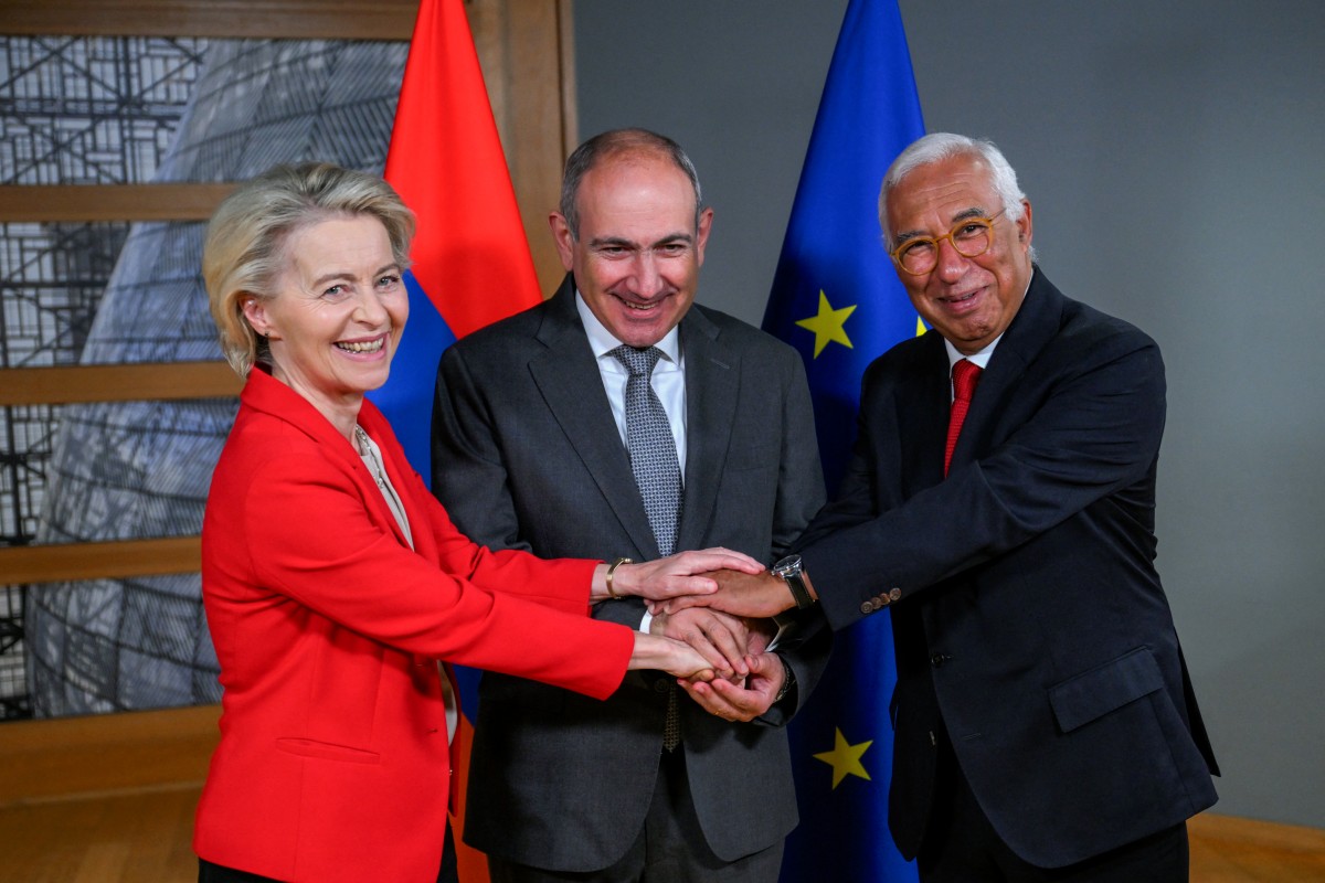 BELGIUM-EU-ARMENIA-POLITICS-DIPLOMACY