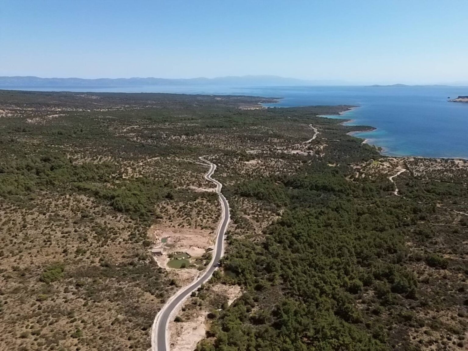 Εγκαινιάστηκε ο δρόμος Άγιος Στέφανος – Παλιός στη Δυτική Λέσβο