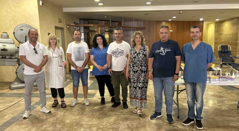 Σέρρες: Με επιτυχία και μεγάλη συμμετοχή η αιμοδοσία της Ένωσης Αστυνομικών Υπαλλήλων