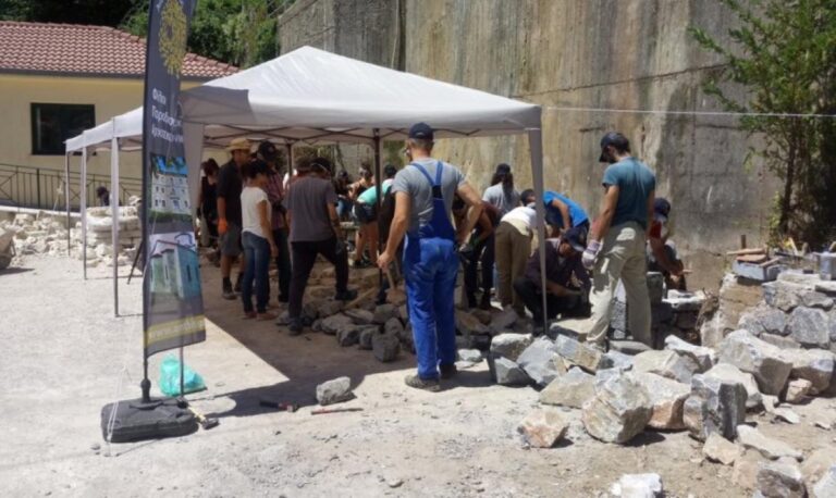 Όλα έτοιμα στα Λαγκάδια για το 7ο Εργαστήρι Παραδοσιακής Τέχνης της Πέτρας